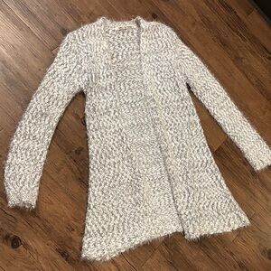 Long soft cardigan